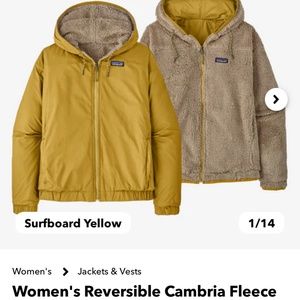 Patagonia Women's Reversible Cambria Fleece Jacket